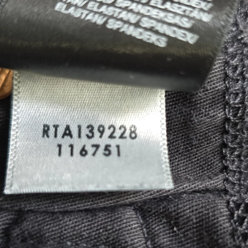 7 For All Mankind Men's Slim Jeans Dark Gray - Picture 10 of 10